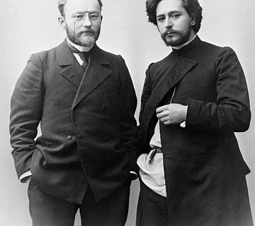 В. В. Вересаев и Л. Н. Андреев. 1904