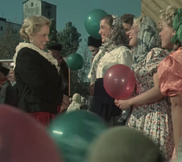 Кадр из фильма «Кубанские казаки» (1949). Режиссер – И. А. Пырьев