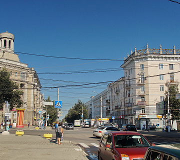 Тула, угол просп. Ленина и ул. Первомайской. Фото: yandex.ru